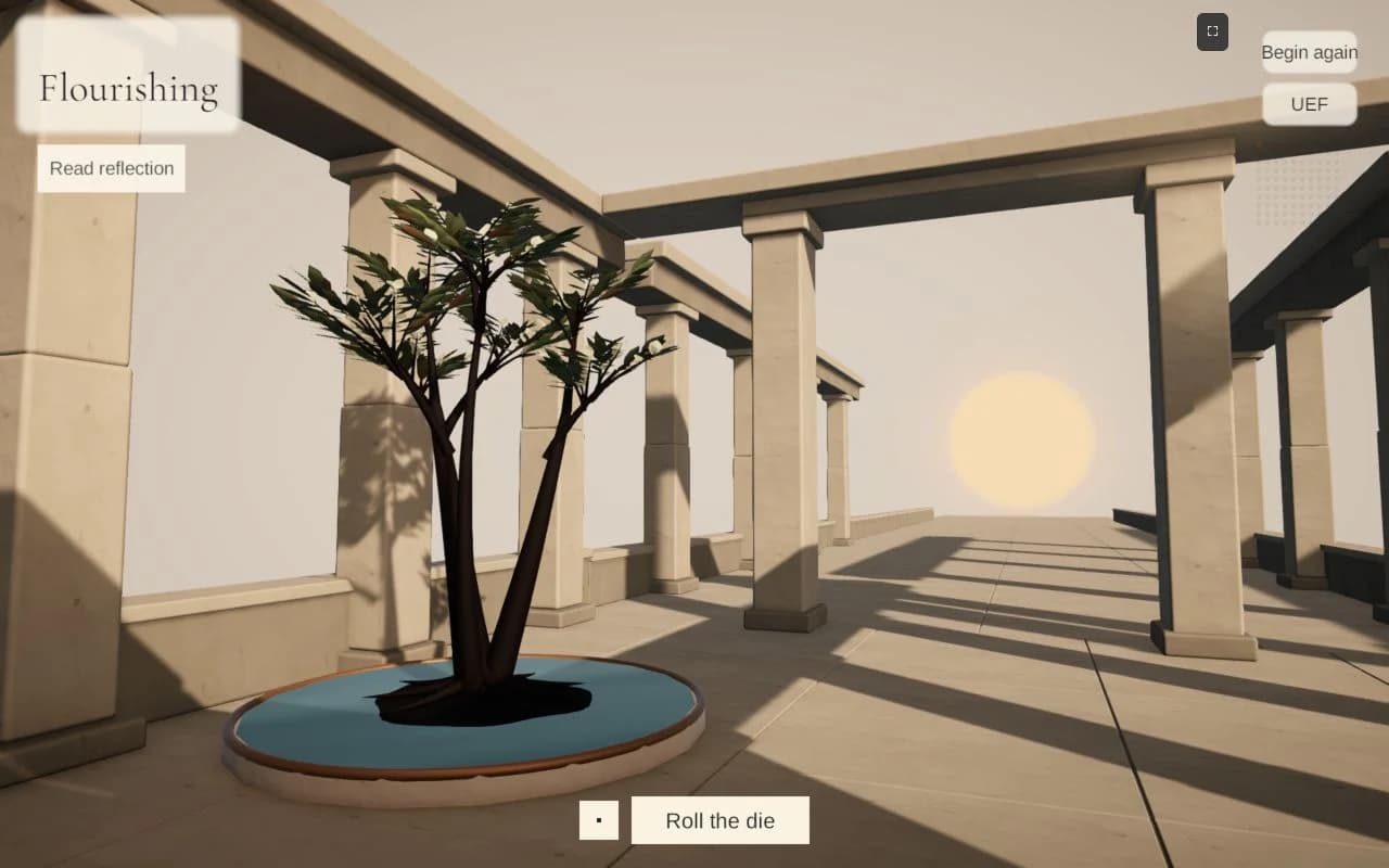 Room 100, Flourishing: the journey’s final room.