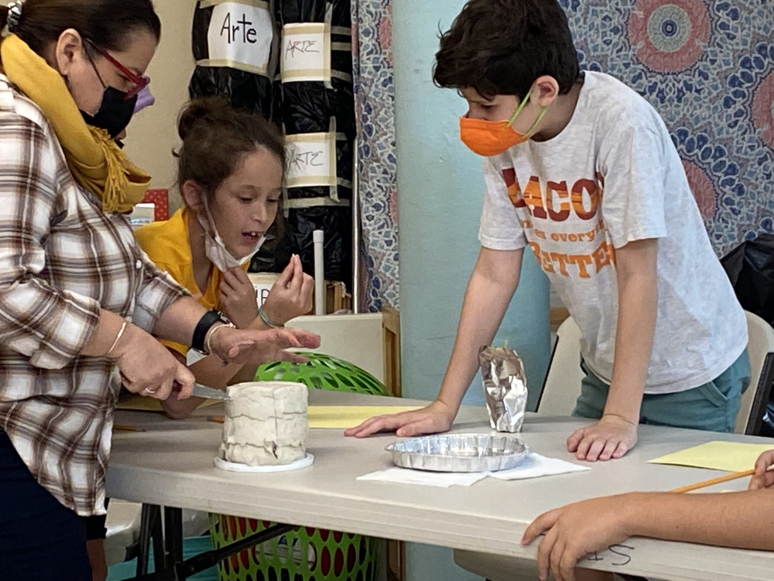 Art project created by LLP Youth Club participants