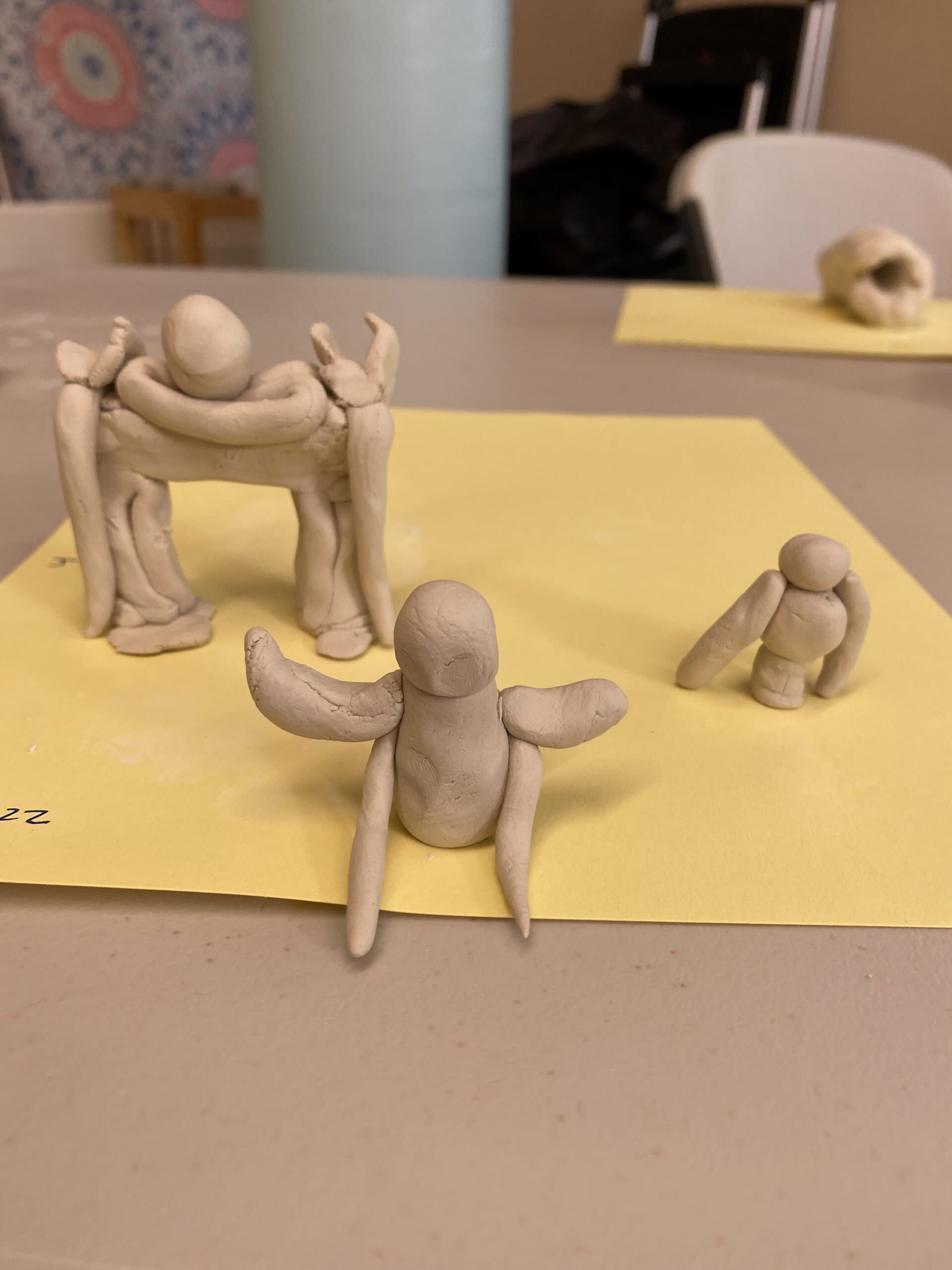 Colorful artwork from the LLP summer program