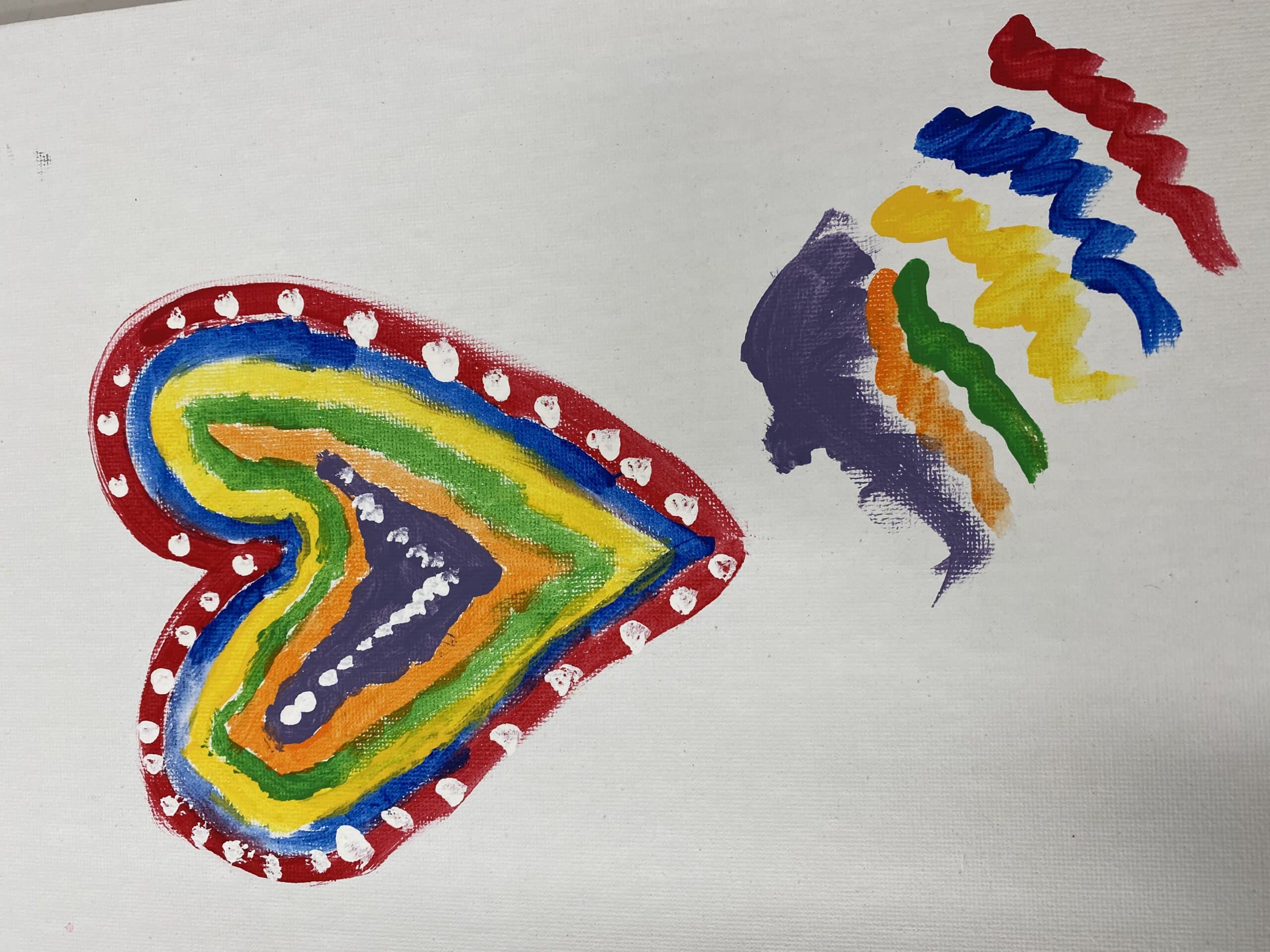 Youth Club members sharing their creative work