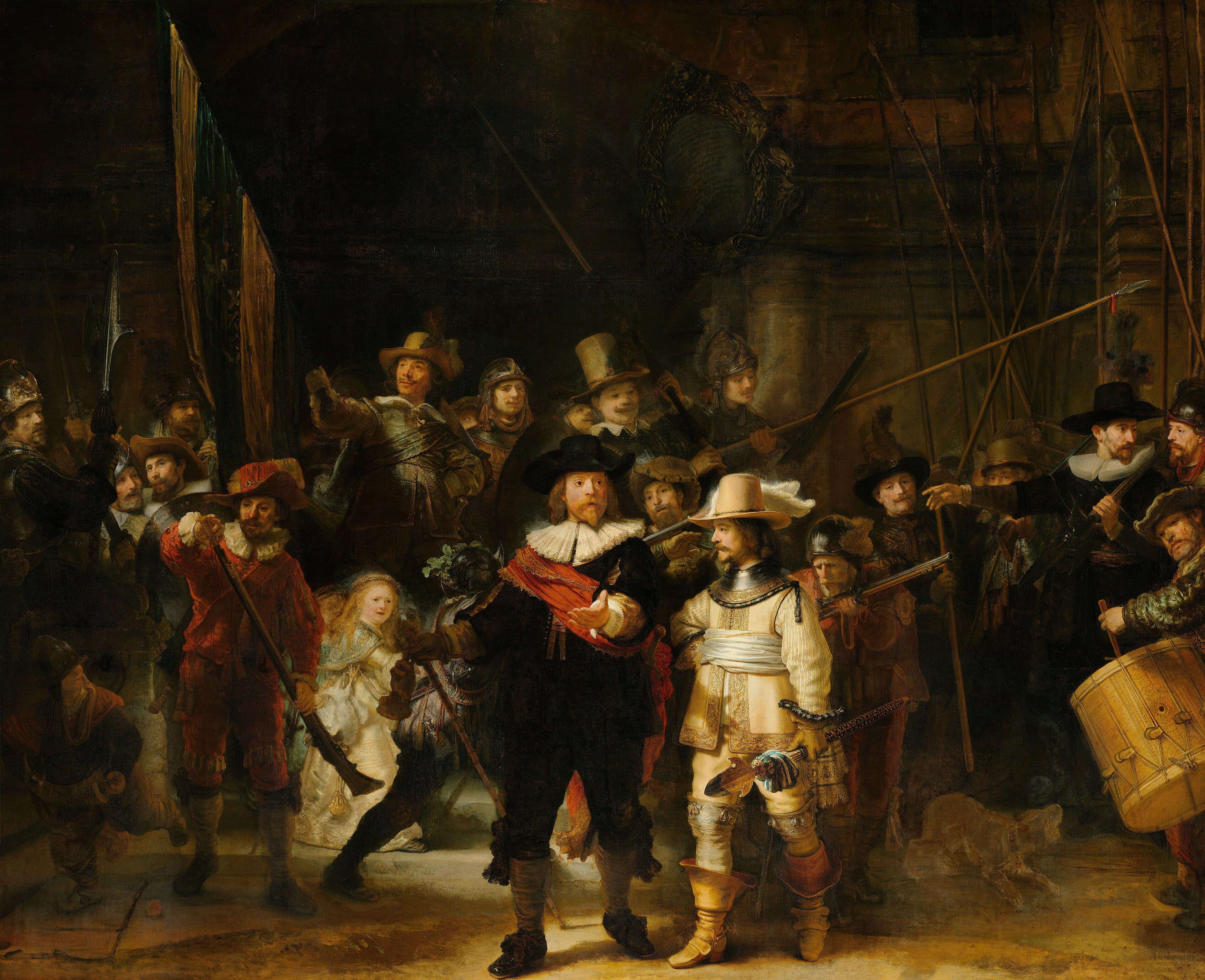 Rembrandt van Rijn's The Night Watch